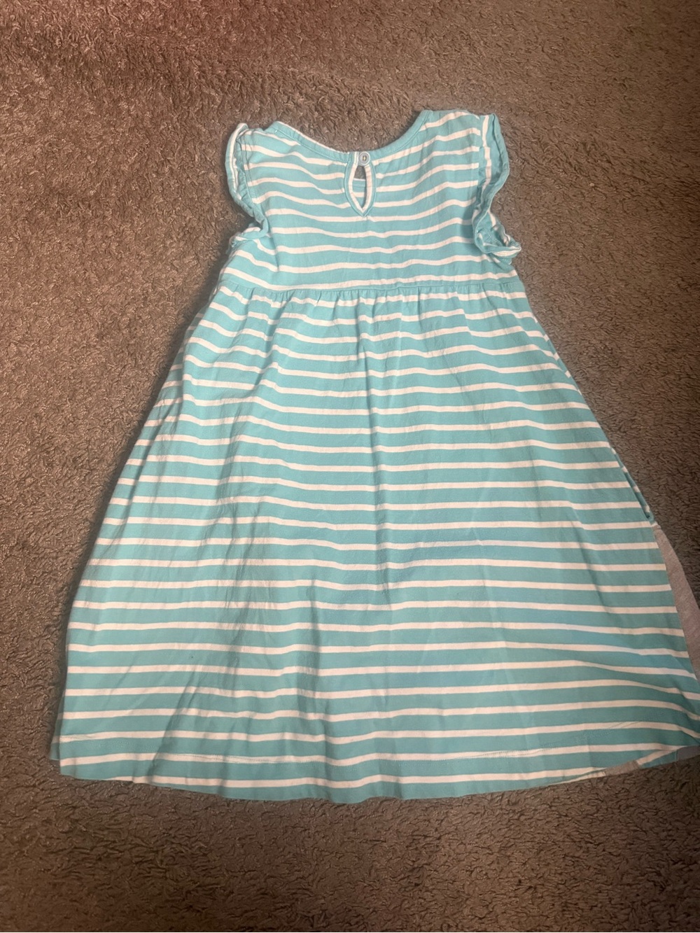 Mini Boden Zoo Animal Appliqué Dress Sz 6-7 - Picture 3 of 6